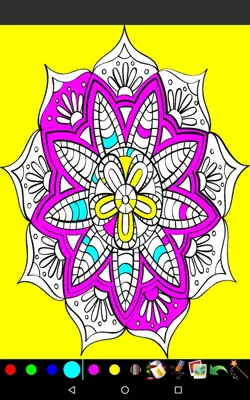 Mandala Coloring Pages android App screenshot 0