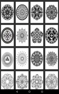 Mandala Coloring Pages android App screenshot 4